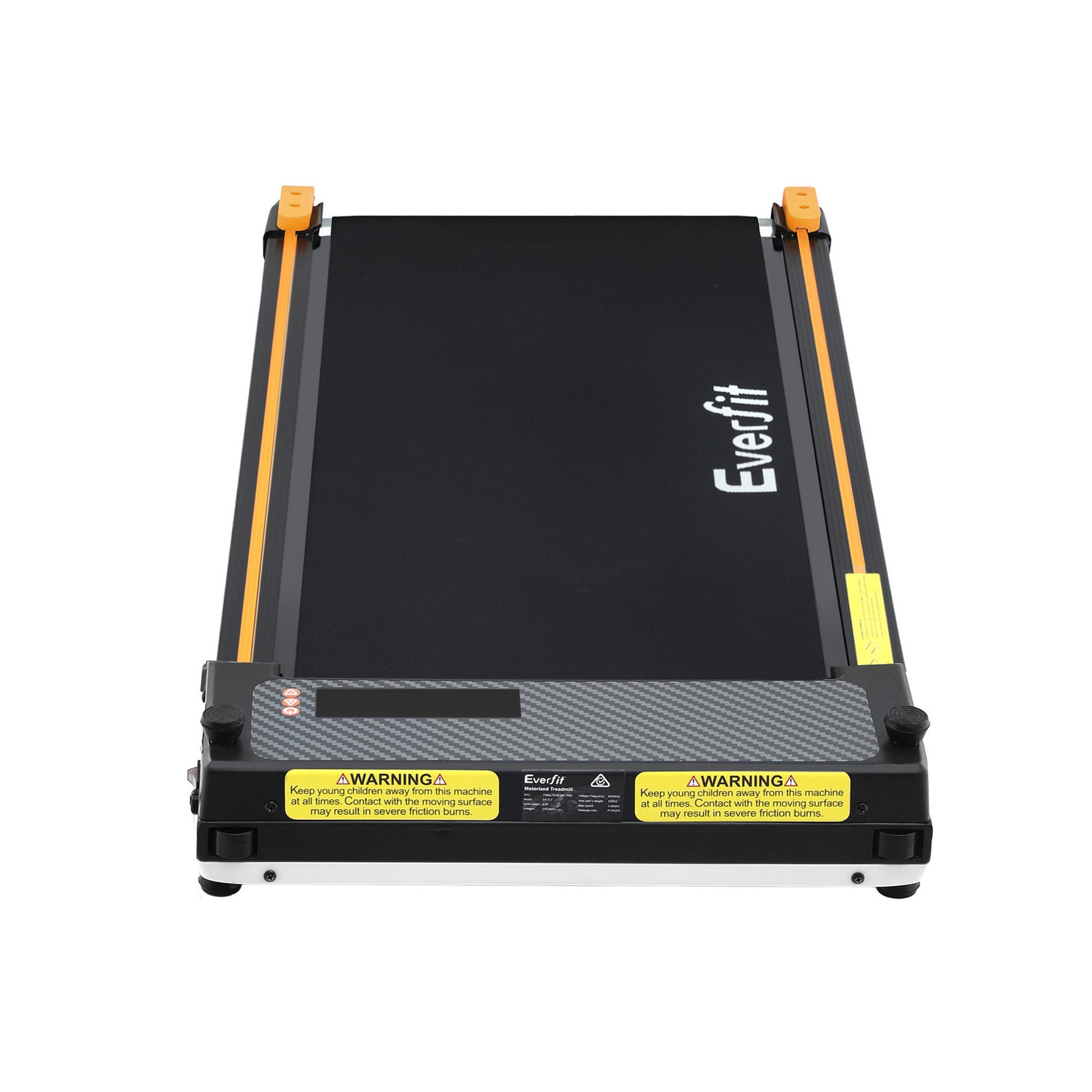 Everfit 2 Side Walking Pad Treadmill with Massage Function Fitness 380mm Black - Image 4