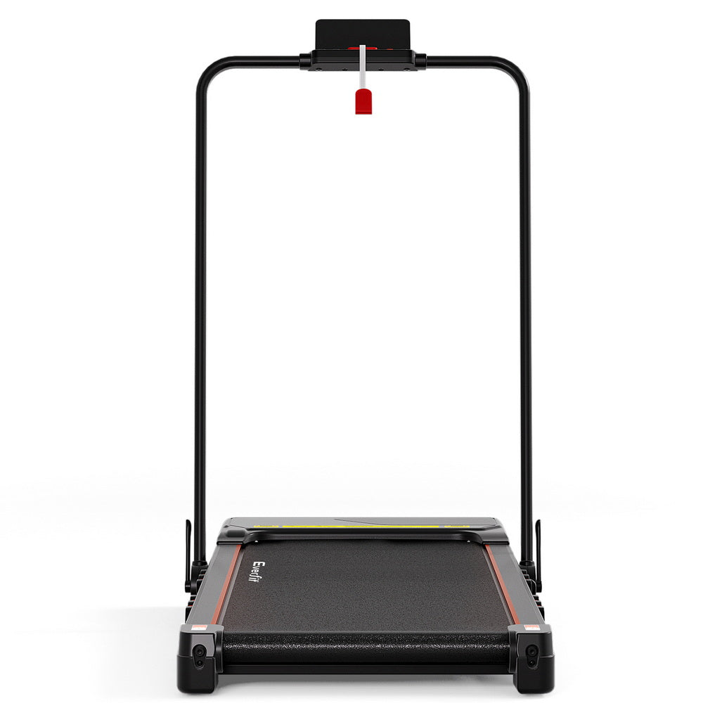Everfit Treadmill Electric Walking Pad Auto Incline Foldable for Home Gym Black - Image 3