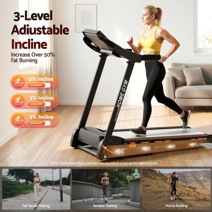 Everfit Treadmill Electric Home Gym Fitness Exercise Machine Hydraulic 420mm - Image 8