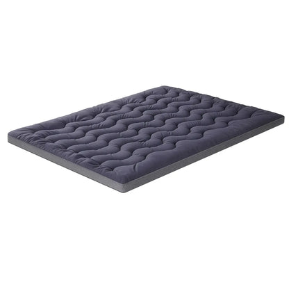 Giselle Bedding 5cm Pillowtop Topper Bamboo Polyester Blend Fibre Pad for Back Pain Relief Washable Overfilled Bed Protector 500GSM King - Image 2