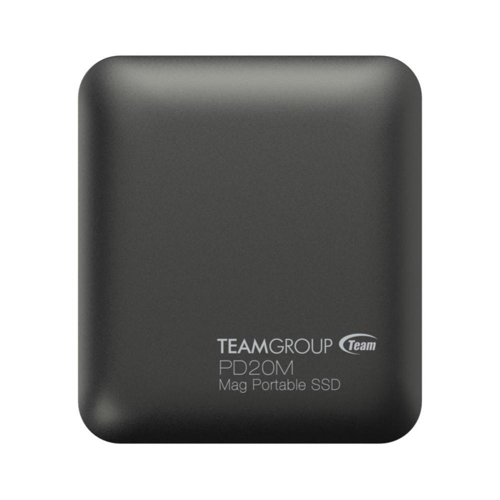 Team Group PD20M Mag 1TB Portable SSD Titanium Gray - Solid State Drives - USB