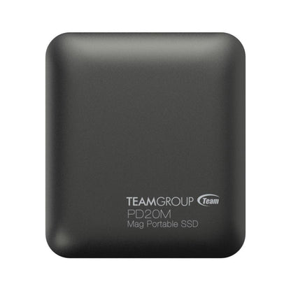Team Group PD20M Mag 1TB Portable SSD Titanium Gray - Solid State Drives - USB