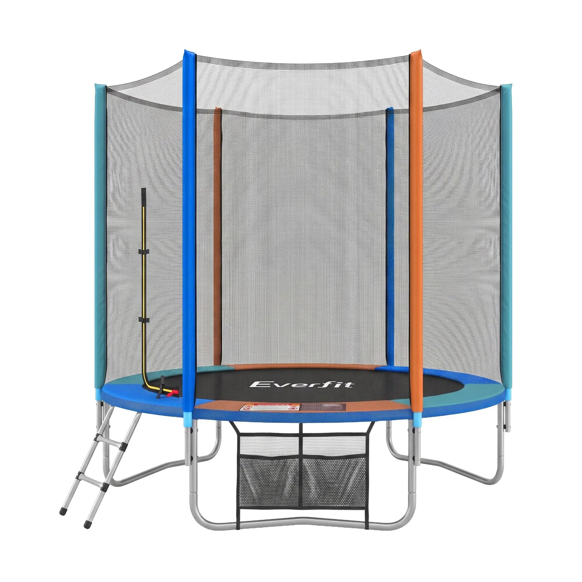 Everfit 6FT Kids Trampoline Rebounder with Enclosure Net Storage Bag - Image 3