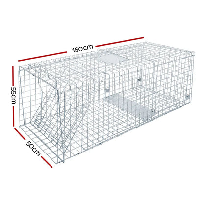 Gardeon Animal Trap Cage Possum 150x50cm - Image 2