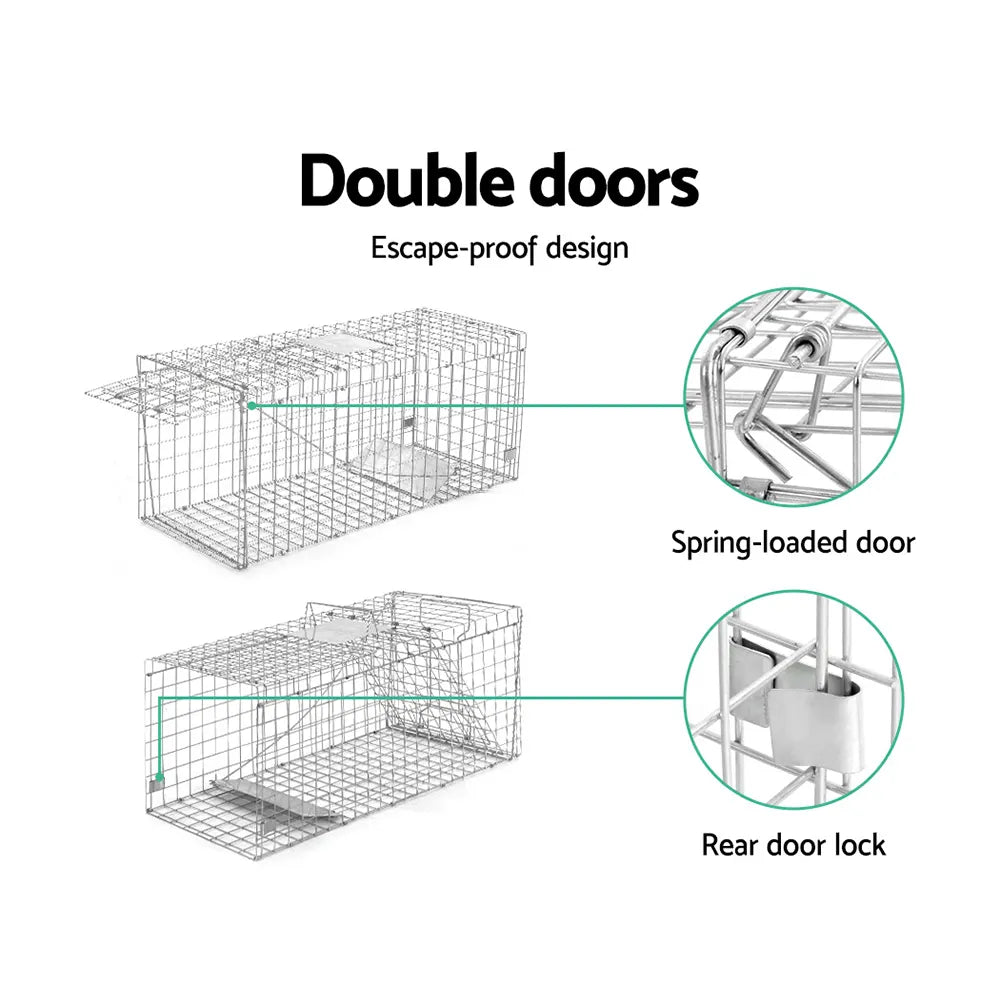 Gardeon Animal Trap Cage Possum 150x50cm - Image 4