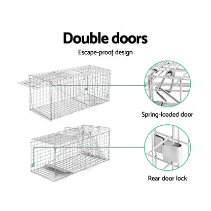 Gardeon Animal Trap Cage Possum 150x50cm - Image 4
