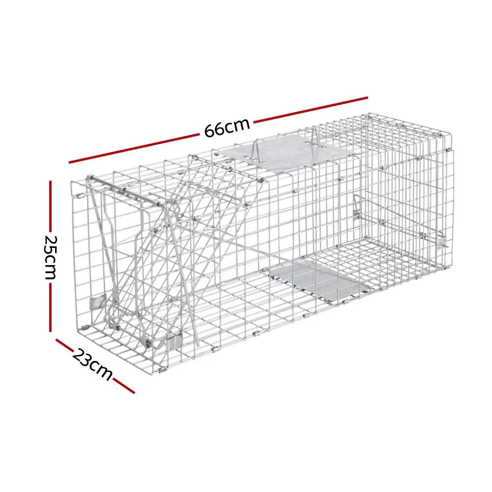 Gardeon Animal Trap Cage Possum 66x23cm - Image 2