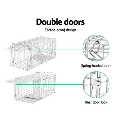 Gardeon Animal Trap Cage Possum 66x23cm - Image 4