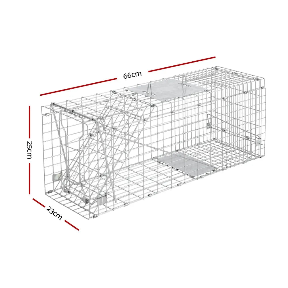 Gardeon 2x Animal Trap Cage Possum 66x23cm - Image 2