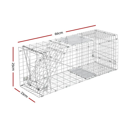 Gardeon 2x Animal Trap Cage Possum 66x23cm - Image 2