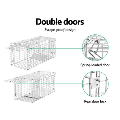 Gardeon 2x Animal Trap Cage Possum 66x23cm - Image 4