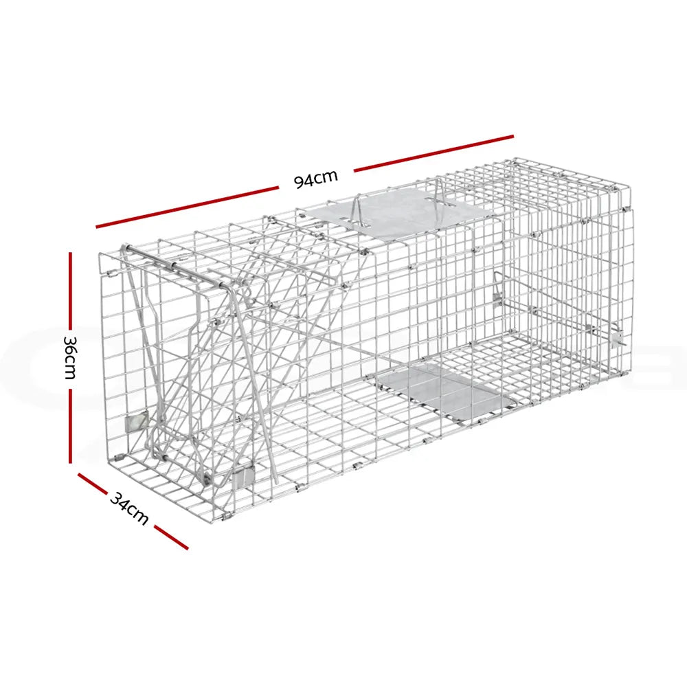 Gardeon Animal Trap Cage Possum 94x34cm - Image 2