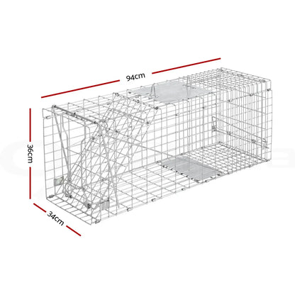 Gardeon Animal Trap Cage Possum 94x34cm - Image 2