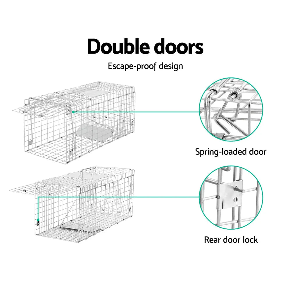 Gardeon Animal Trap Cage Possum 94x34cm - Image 4