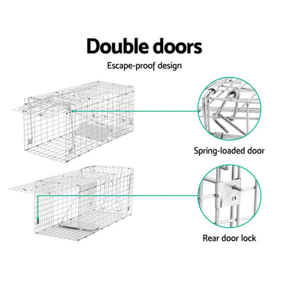 Gardeon Animal Trap Cage Possum 94x34cm - Image 4