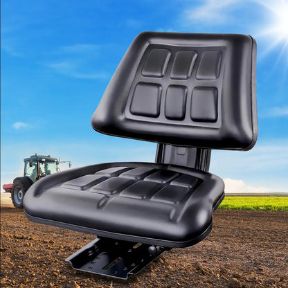 Giantz Tractor Seat Forklift Excavator Truck Universal Replacement PU Chair - Image 8
