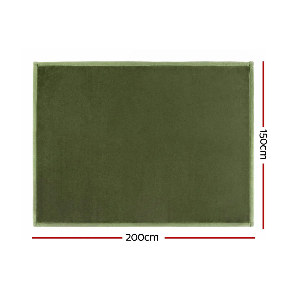 Artiss Tatami Mat Floor Mattress 3cm Thick Futon Mattresses Mellow Mat Rugs Living Room Green - Image 2