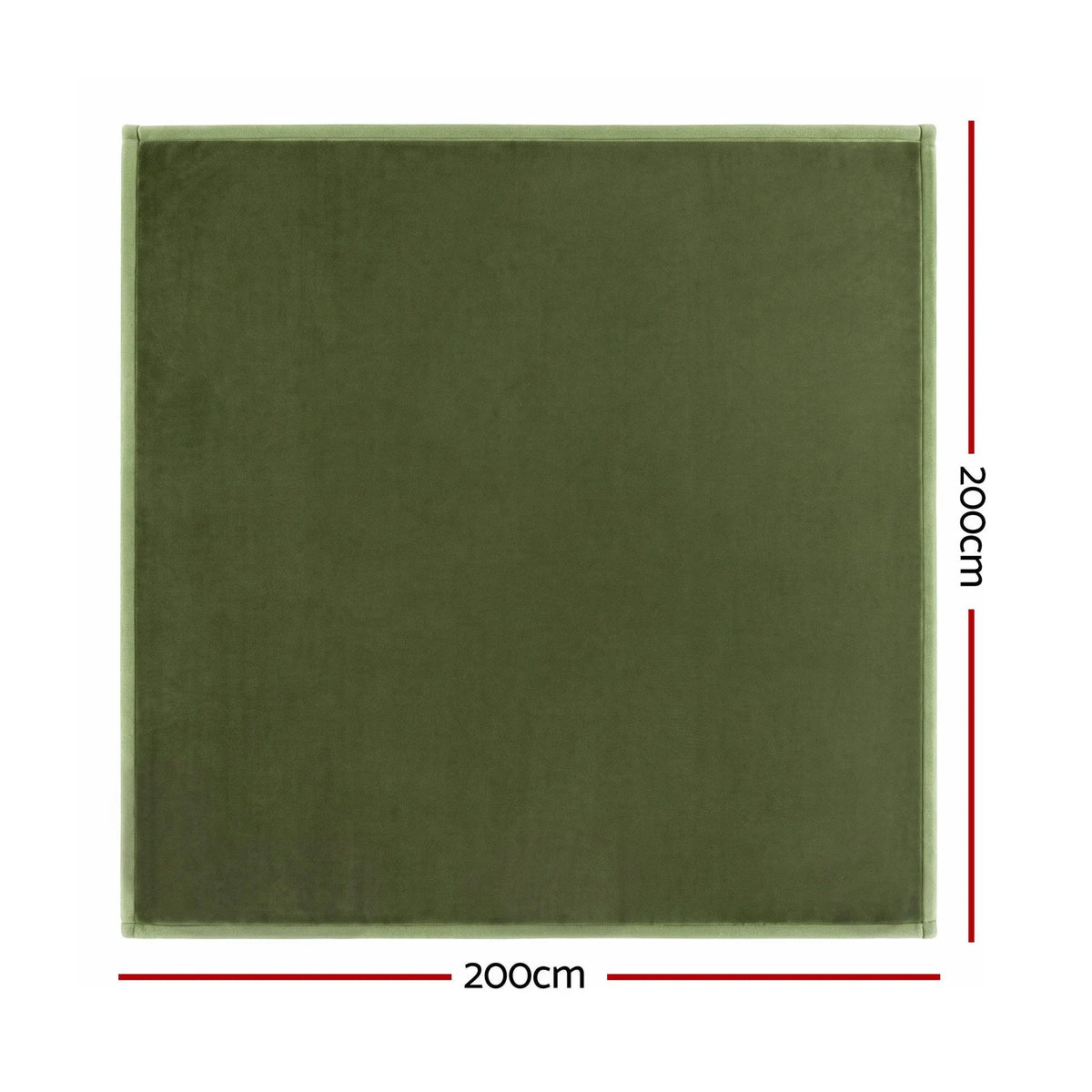 Artiss Tatami Mat Floor Mattress 3cm Thick Futon Mattresses Mellow Mat Rugs Living Room Green - Image 2