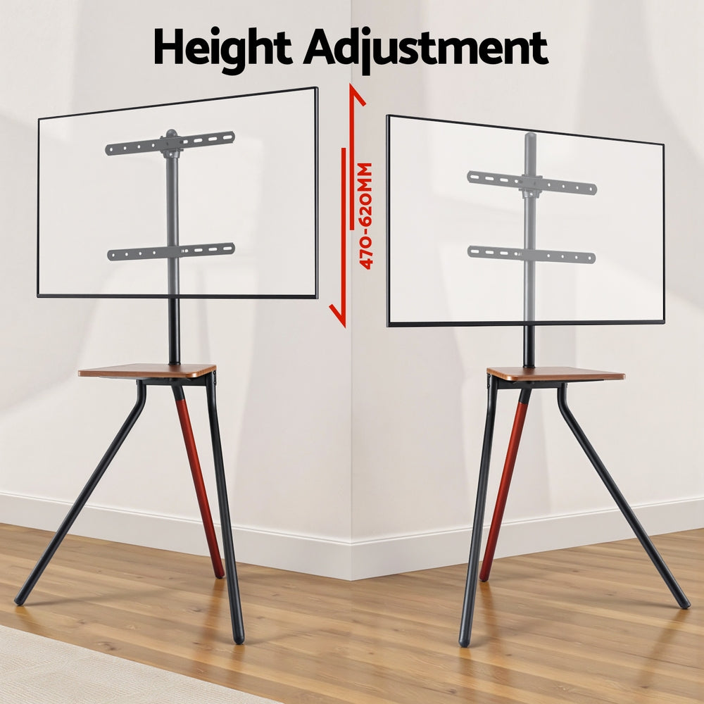 Artiss TV Stand Wooden Tray 24-55" Swivel Height Adjustable  - Image 7