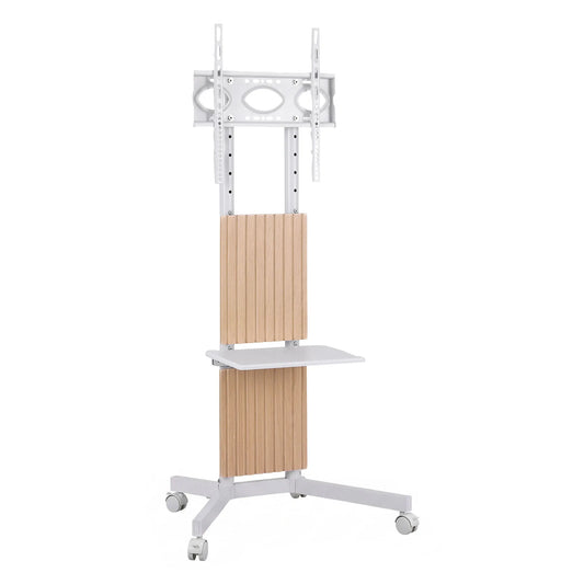 Artiss Mobile TV Floor Stand for 32-65" Mount Bracket Universal Adjustable Height with Wheels - Image 2