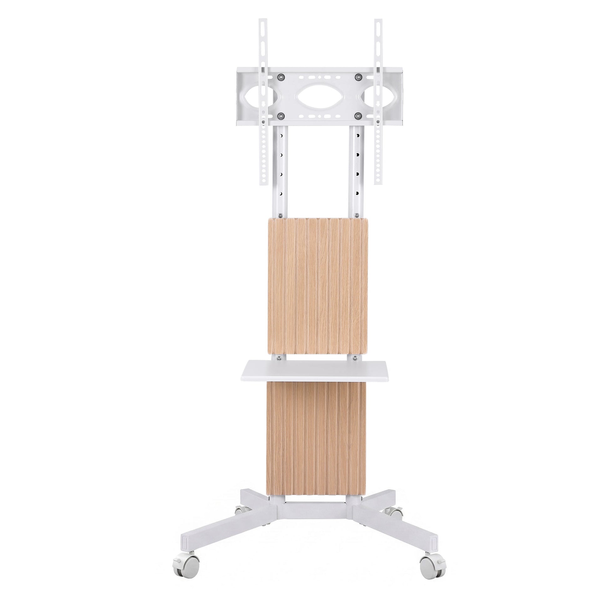 Artiss Mobile TV Floor Stand for 32-65" Mount Bracket Universal Adjustable Height with Wheels - Image 5