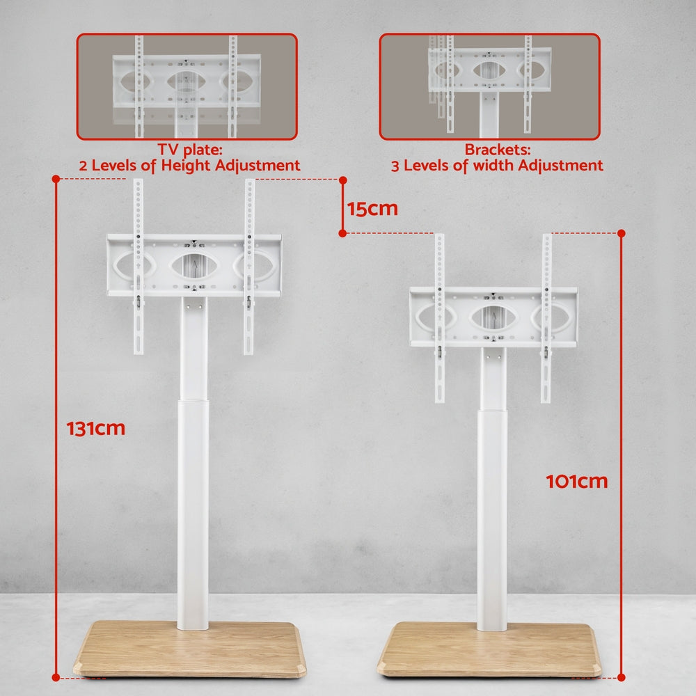 Artiss TV Stand 24-55" Swivel Height Adjustable Floor Mount for TVs - Image 7