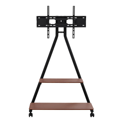 Artiss Mobile TV Stand Rolling Cart Wheels 32-75" Heavy Duty 133kg Mount Bracket - Image 5