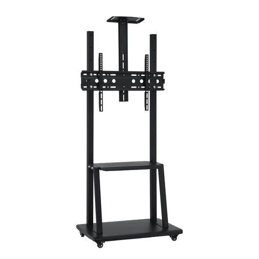 Artiss TV Stand 32-70" Universal Mobile Adjustable Height TV Stand with Wheels - Image 2