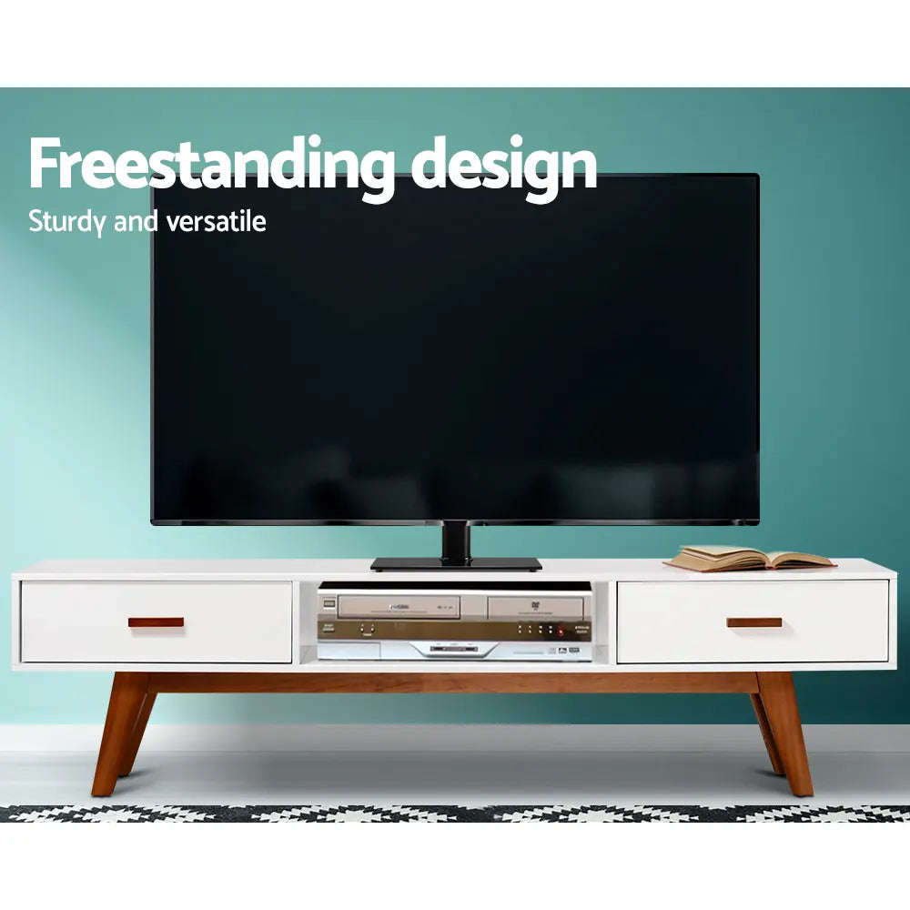 Artiss TV Stand Mount Bracket for 32"-55" LED LCD Swivel Tabletop Desktop Plasma - Image 5