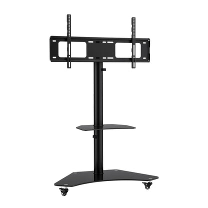 Artiss 40-100" TV Stand Mount Bracket Universal Adjustable Height with Wheels - Image 2