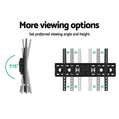 Artiss TV Wall Mount Bracket for 32"-70" LED LCD TVs Tilt Slim Flat Low Profile - Image 4