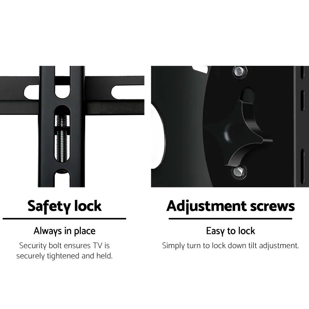 Artiss TV Wall Mount Bracket for 32"-70" LED LCD TVs Tilt Slim Flat Low Profile - Image 5