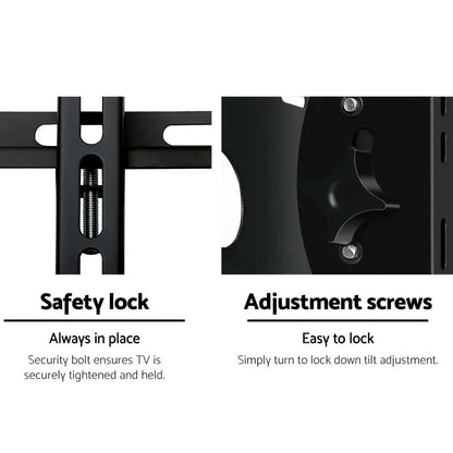 Artiss TV Wall Mount Bracket for 32"-70" LED LCD TVs Tilt Slim Flat Low Profile - Image 5