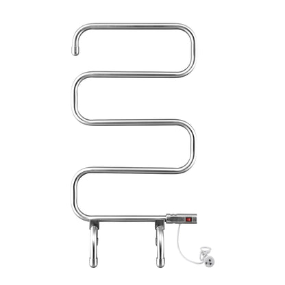 Devanti Electric Heated Towel Rail Rack 5 Bars Freestanding Clothes Dry Warmer - Image 8