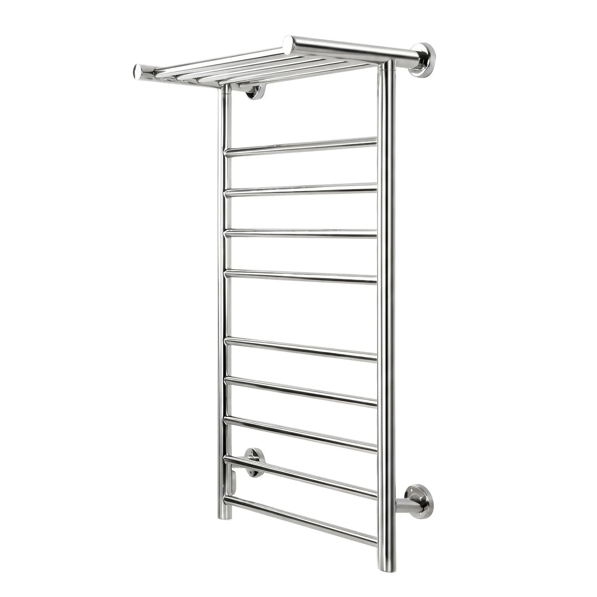 Devanti Electric Heated Towel Rail Rack 14 Bars Wall Mounted Clothes Dry Warmer - Image 8