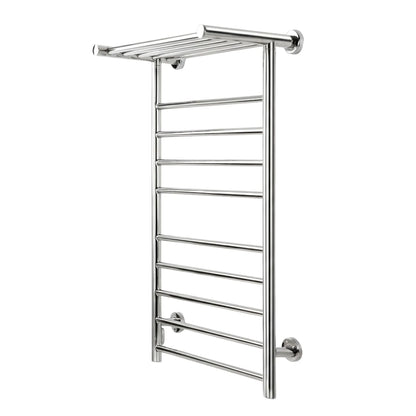 Devanti Electric Heated Towel Rail Rack 14 Bars Wall Mounted Clothes Dry Warmer - Image 8