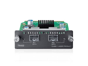 TP-Link TX432 10-Gigabit 2-Port SFP + Module 2x10Gb SFP+ Slots Fits Multiple TP-LINK Switches/SFP...