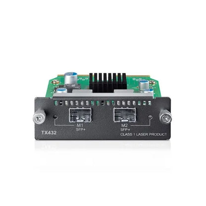 TP-Link TX432 10-Gigabit 2-Port SFP + Module 2x10Gb SFP+ Slots Fits Multiple TP-LINK Switches/SFP...