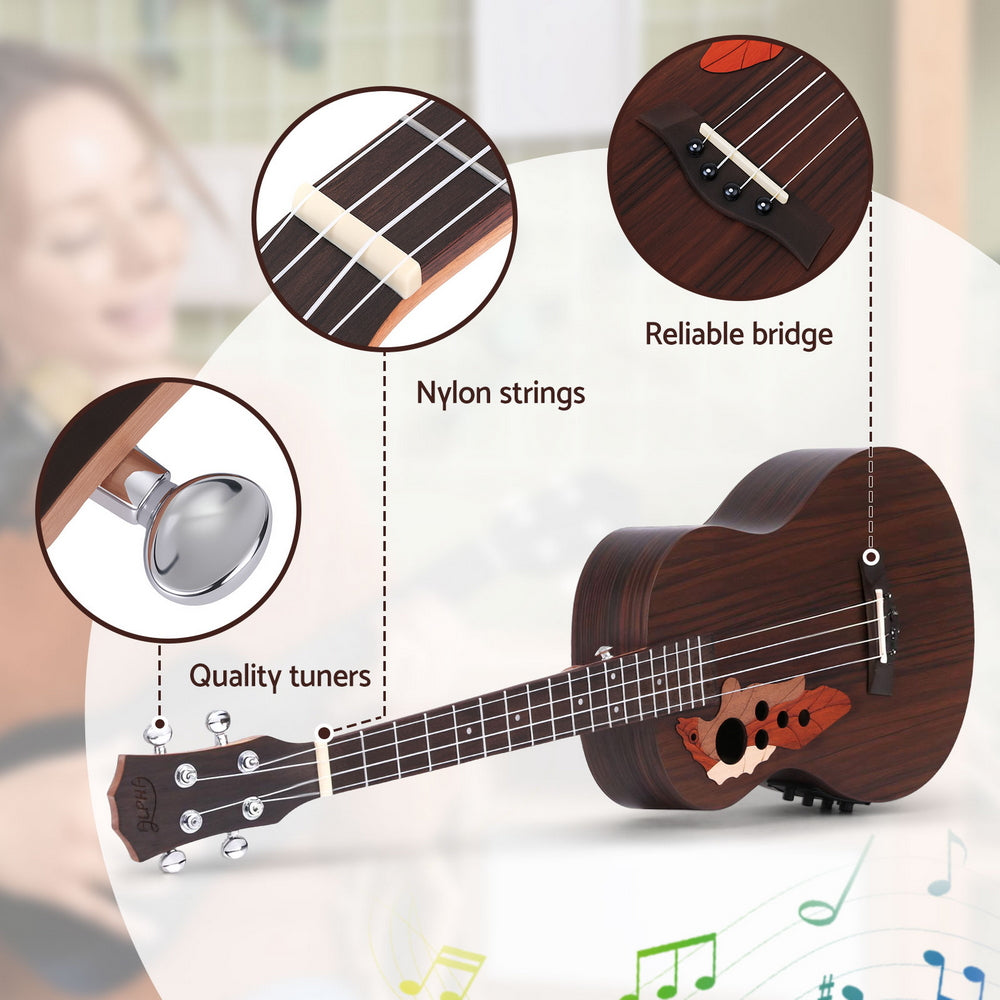 Alpha Ukulele 30 Inch with EQ 18 Frets - Image 6