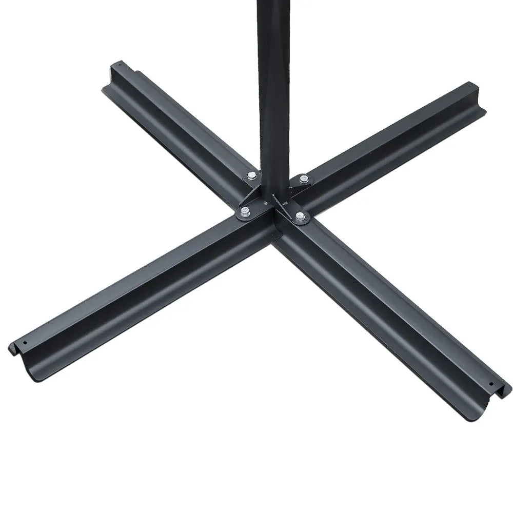 Instahut 3m Outdoor Umbrella Cantilever Beach Garden Patio Navy - Image 9