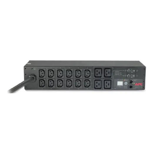 APC NetShelter Metered Rack PDU, 2U, 1PH, 7.4kW 230V 32A, x12 C13 and x4 C19 outlets, IEC 309 cor... - Image 2