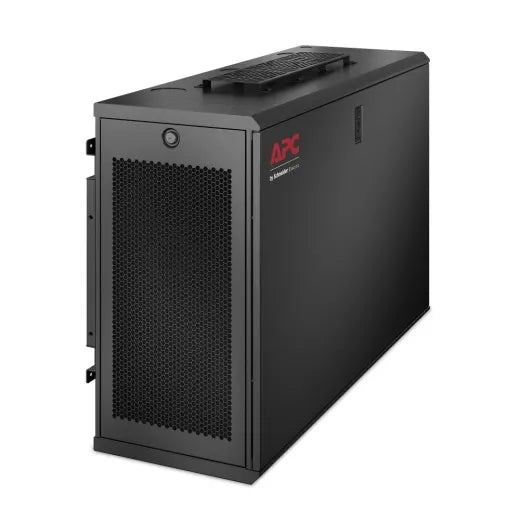 APC NetShelter 6U Low-Profile Wallmount Rack Enclosure Cabinet 230V Server Depth - UPS  Power Board