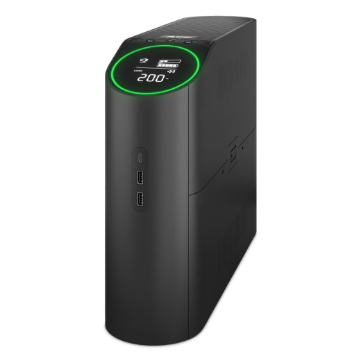 APC Back-UPS Pro Gaming UPS 2200VA/1320W, Tower, 230V, Midnight (Black) - UPS  Power Board