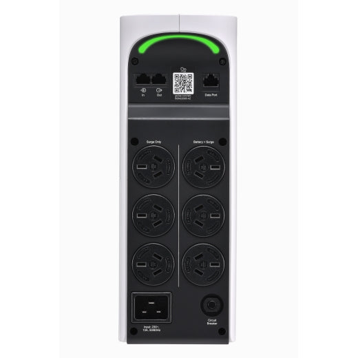 APC Back-UPS Pro Gaming UPS 2200VA/1320W, Tower, 230V, Arctic (White) - UPS  Power Board - Image 2