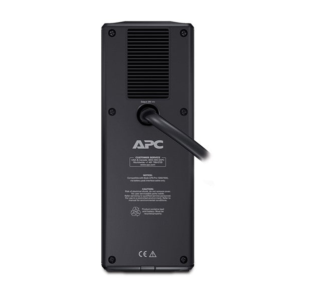 APC Back-UPS Pro External Battery Pack, Tower, For Use With BR1500GI - UPS  Power Board - Image 2