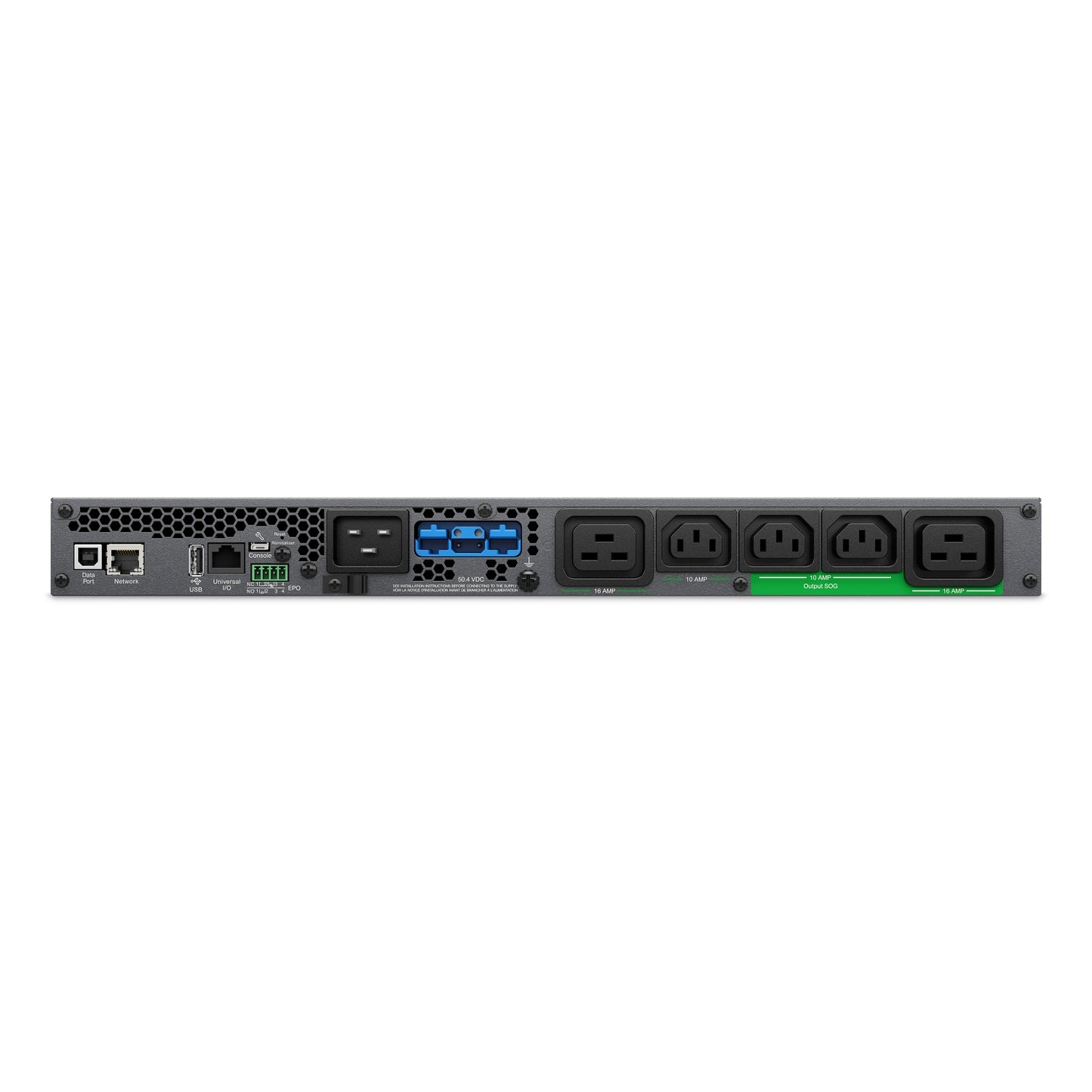 APC Smart-UPS Ultra On-Line, 3000VA, Lithium-ion, Rack/Tower 1U, 230V, 3x C13, 2x C19 IEC outlets... - Image 4