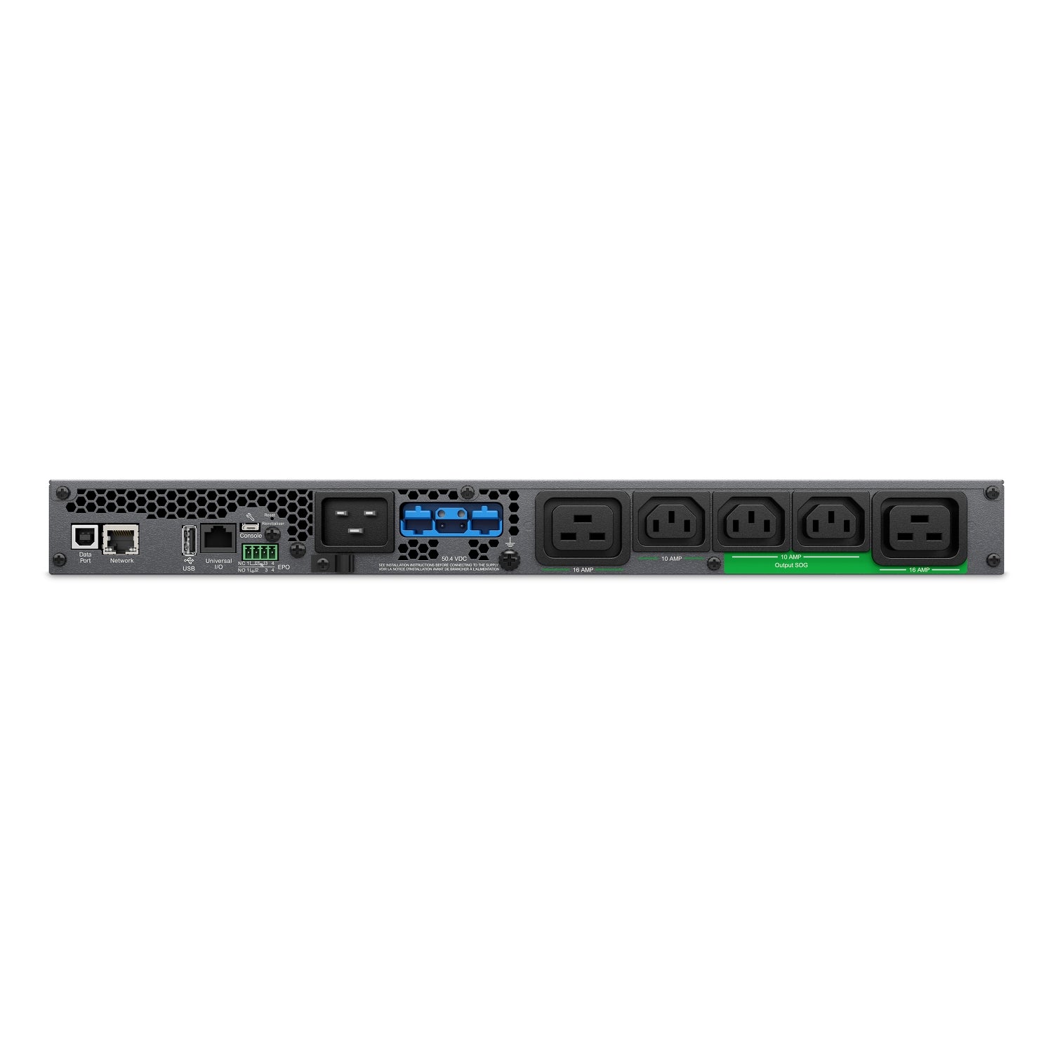 APC Smart-UPS Ultra On-Line, 3000VA, Lithium-ion, Rack/Tower 1U, 230V, 3x C13, 2x C19 IEC outlets... - Image 4