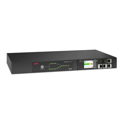 APC Netshelter Rack Automatic Transfer Switch, 1U, 10A, 230V, C14 IN, 12 C13 OUT, 50/60Hz - UPS... - Image 2