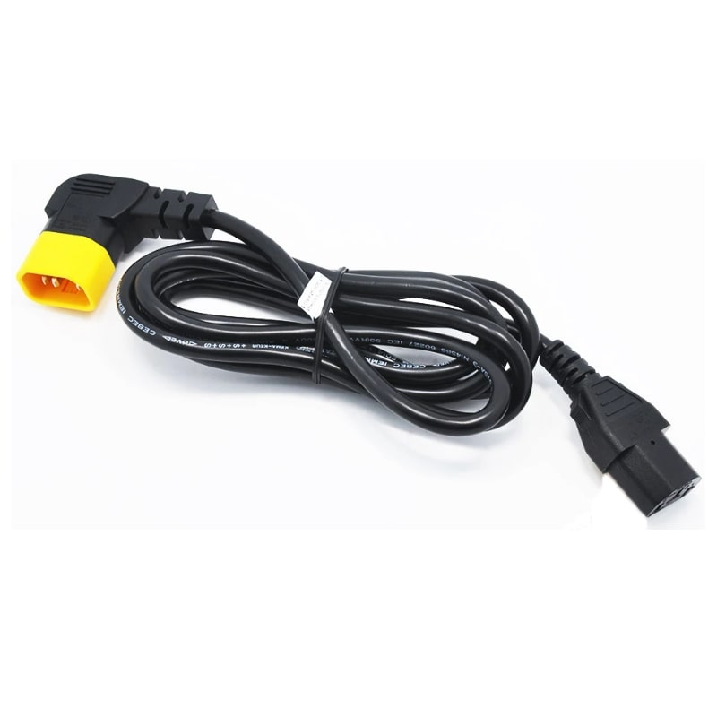 APC Locking Power Cord Kit, C13 to C14 (90 Degree), 1.2M Length, 6 Pack - UPS  Power Board - Image 2
