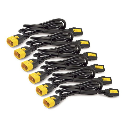 APC Locking Power Cord Kit, C13 to C14, 1.2M Length, 6 Pack - UPS  Power Board